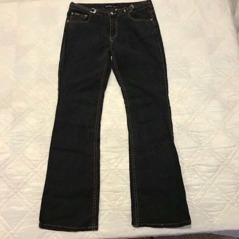 REVOLT Jeans CO. flare leg blue jeans size 13/14